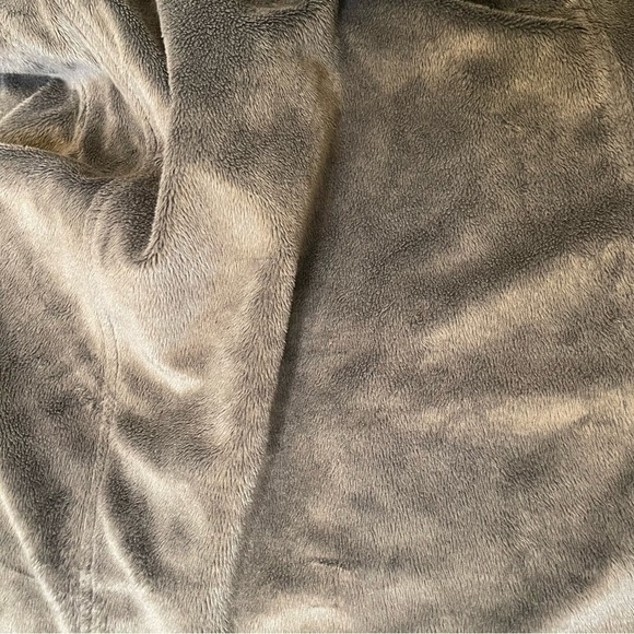 Free Country Reversible Gray Light Fleeced Hooded Jacket Sz  M - Picture 7 of 8